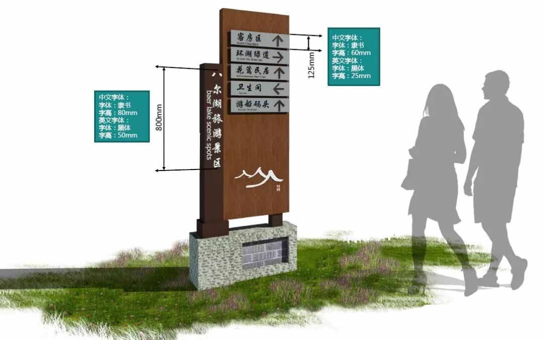 標識牌、景物介紹牌規(guī)劃設計
